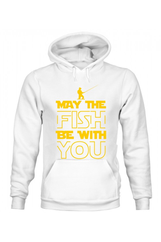 Bluza Męska z Kapturem May The Fish Be With You