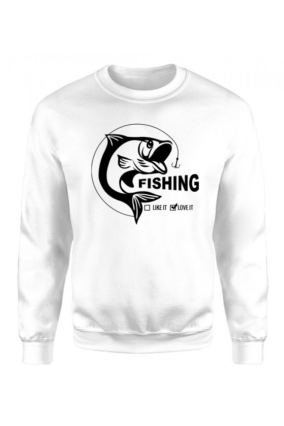 Bluza Męska Klasyczna Fishing Love It