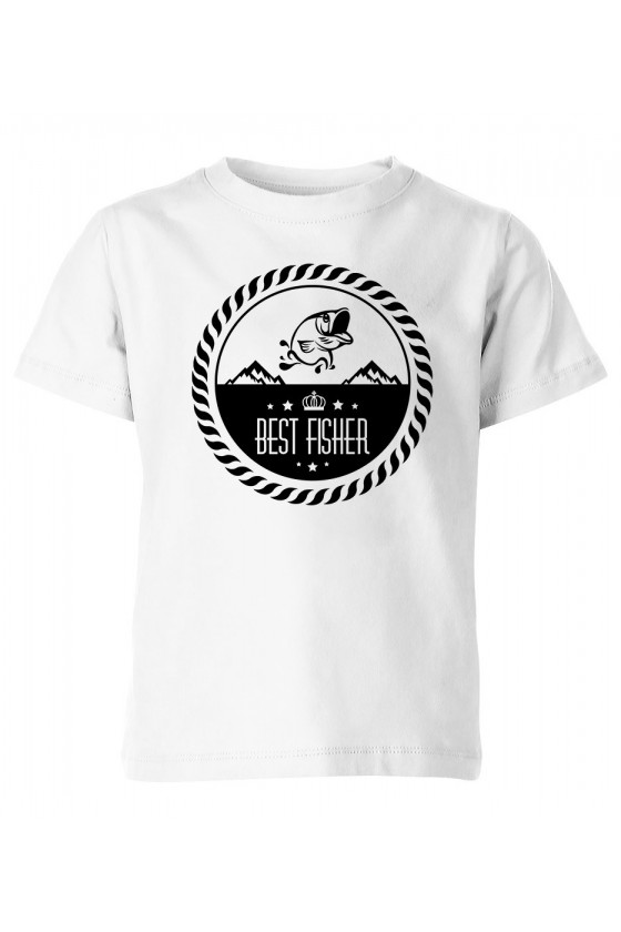 Koszulka Dziecięca Best Fisher