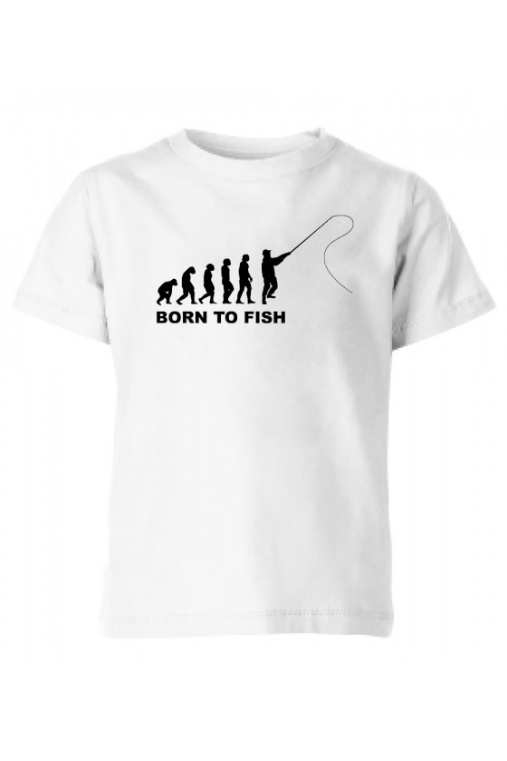 Koszulka Dziecięca Fisherman Evolution