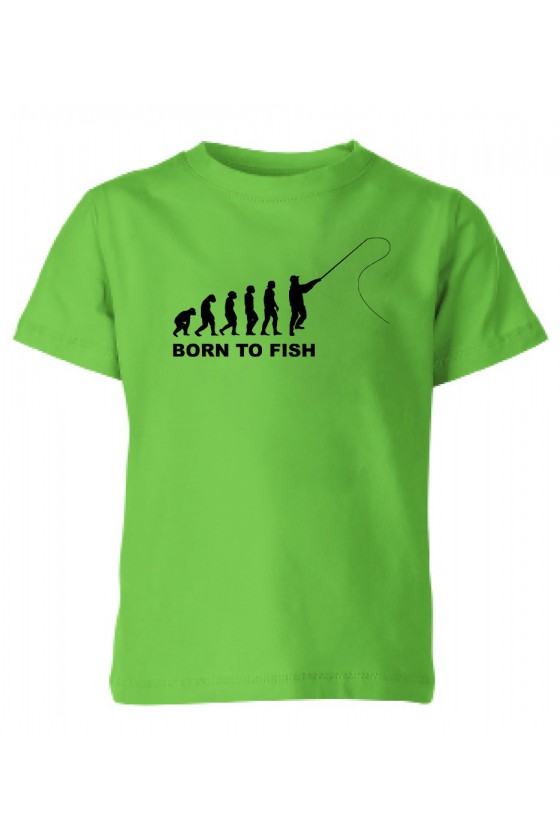 Koszulka Dziecięca Fisherman Evolution