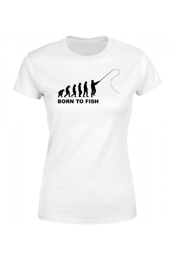 Koszulka Damska Fisherman Evolution