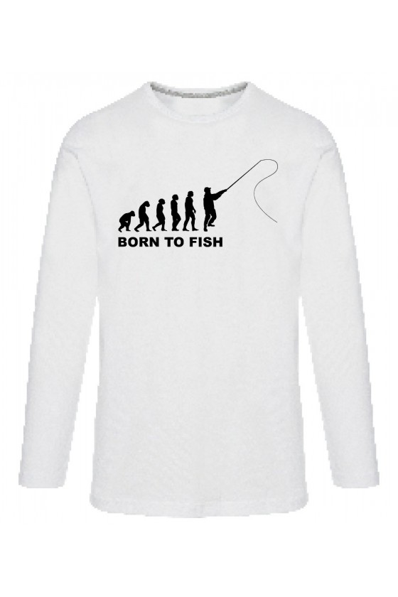 Koszulka Męska Longsleeve Fisherman Evolution