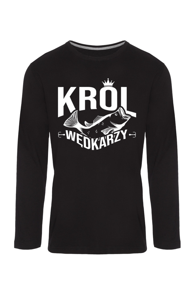 Koszulka Męska Longsleeve Król Wędkarzy II