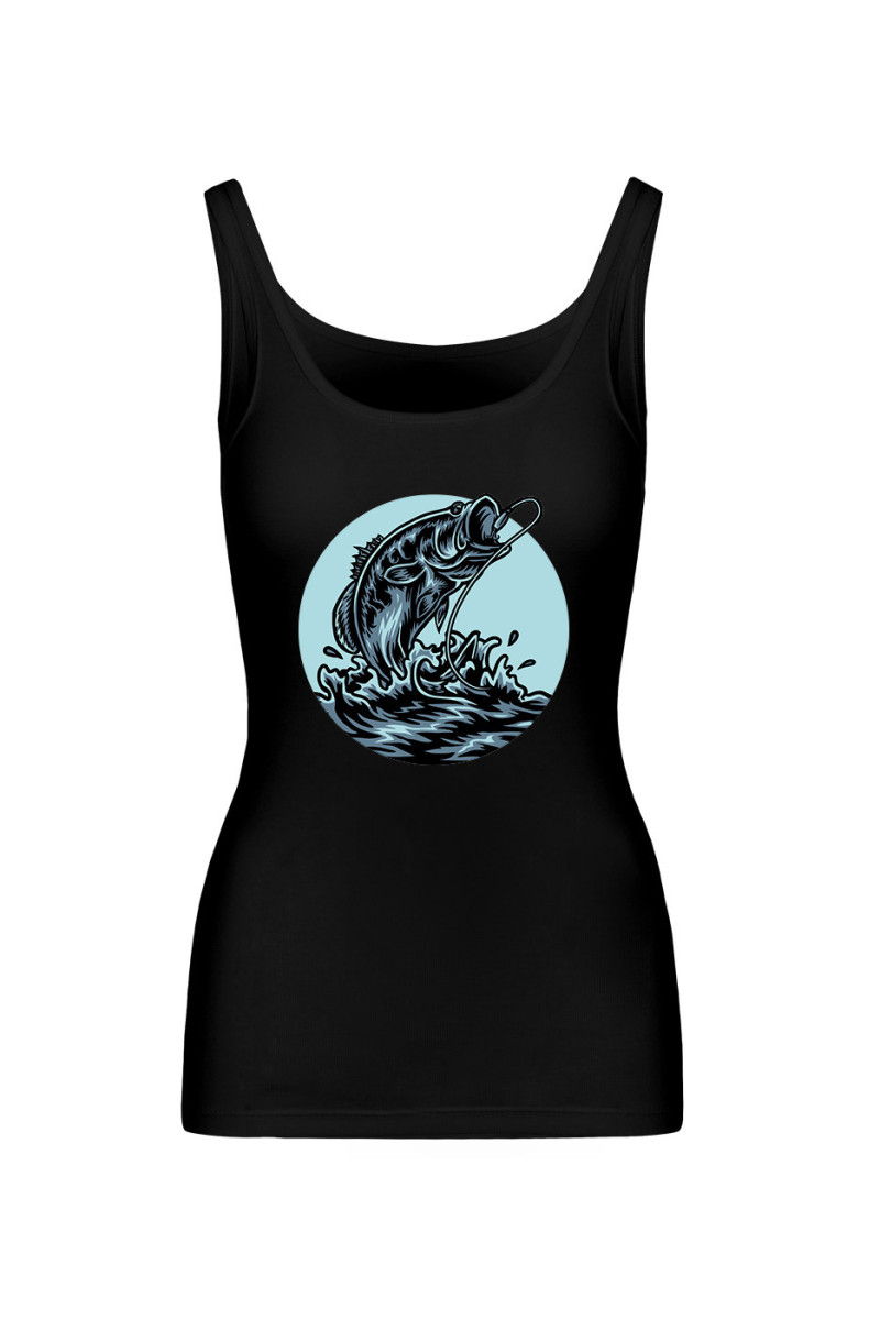 Koszulka Damska Tank Top Fish