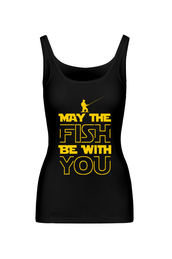 Koszulka Damska Tank Top May The Fish Be With You