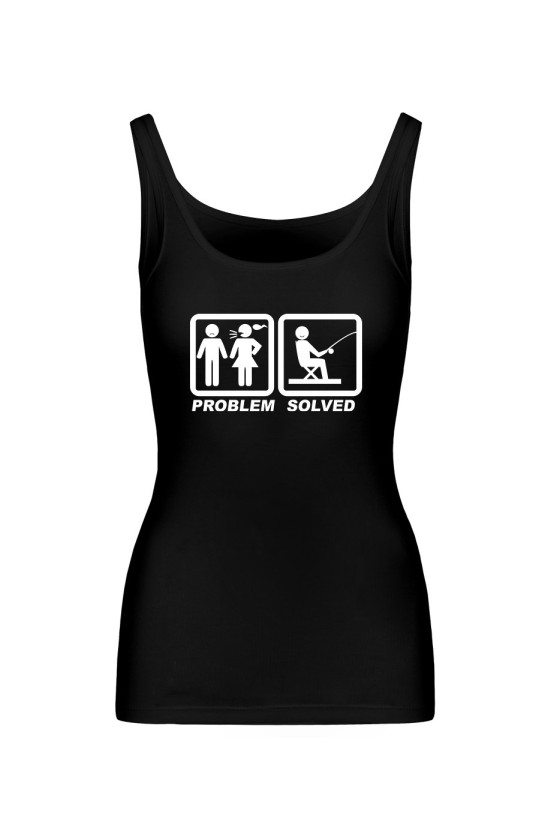 Koszulka Damska Tank Top Problem Solved