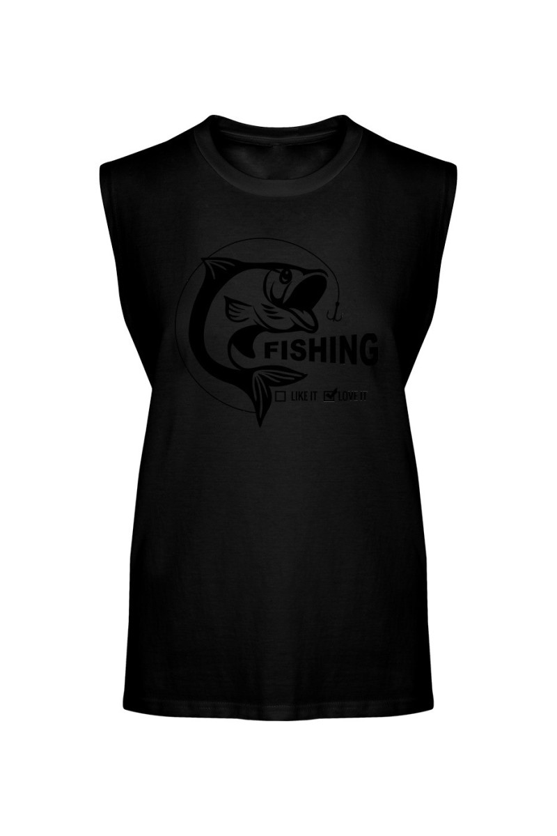 Koszulka Męska Tank Top Fishing Love It